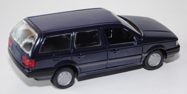 VW Passat CL Variant (B3, Typ 35i), Modell 1988-1993, stahlblau, Türen + Heckklappe zu öffnen, GAMA