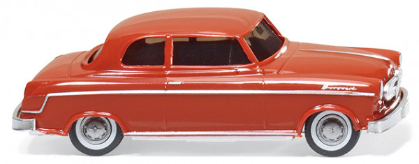 Borgward Isabella Limousine, Modell 1957-1961, korallenrot, Wiking, 1:87, mb