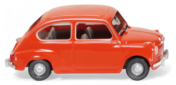 Seat 600, Modell 1957-1968, rot, Wiking, 1:87, mb