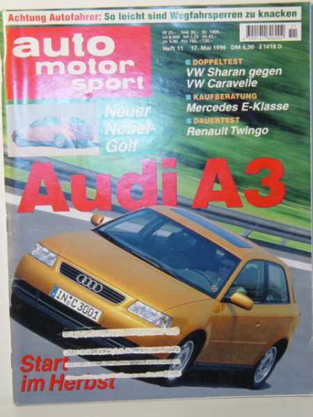 auto motor und sport, Heft 11, 17. Mai 1996