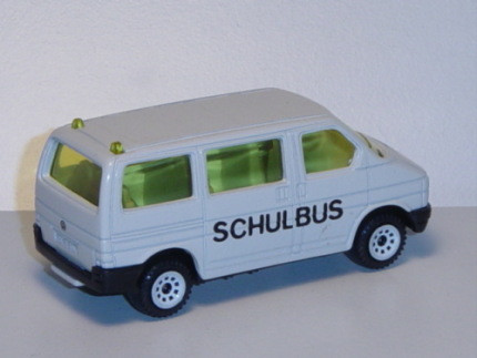 00000 VW T4 Caravelle (Modell 1990-1995) Schulbus, reinweiß, innen lichtgrau, Lenkrad integriert, SC