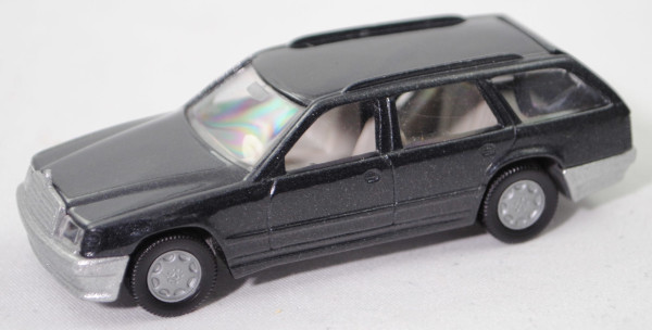 00015 Mercedes-Benz 300 TE (S 124, Modell 1985-1986), schwarzgraumetallic, Hong, B7, SIKU, 1:55