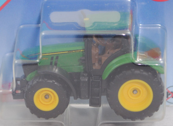 00000 John Deere 6215R Traktor (Modell 2014-), smaragdgrün/schwarz, SIKU SUPER, P29e