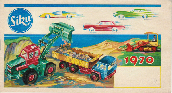Verbraucherprospekt / Katalog 1970, Zinkgußmodelle, 24 Seiten, 20,2 x 11,0 cm