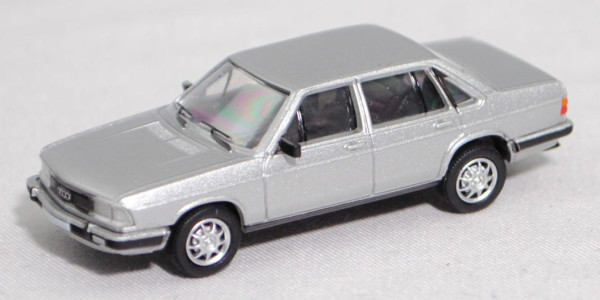 Audi 100 CD 5S (C2, Typ 43, Modell 1979-1982), diamantsilbermetallic, Premium ClassiXXs®, 1:87, mb