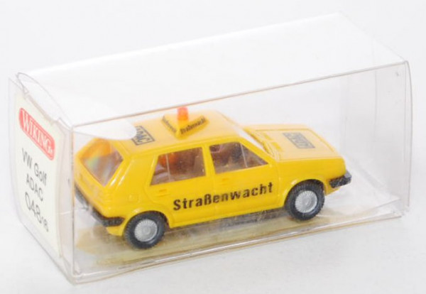 VW Golf II ADAC, gelb, ADAC / Straßenwacht, Wiking, 1:87, mb