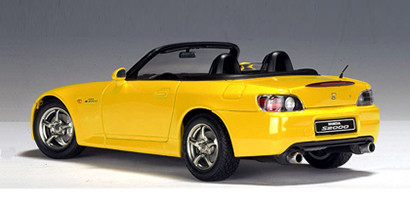 Honda S2000 Roadster LHD, Modell 1999-2004, kadmiumgelb, AUTOart, 1:18, mb