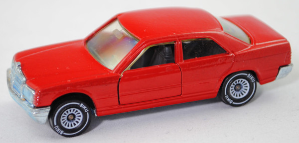 06400 HU Mercedes-Benz 190 E (W 201, Modell 1982-1988), karminrot, innen grau, SIKU / Metchy, 1:55
