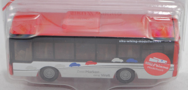 00402 Linienbus MAN Lion&#039;s City Solobus, rot, siku-wiking-modellwelt/Zwei Marken -/eine Welt , P29e