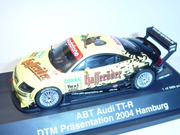 Audi TT-R, gelb, Taxi 2004, Schuco, 1:43, PC-Box
