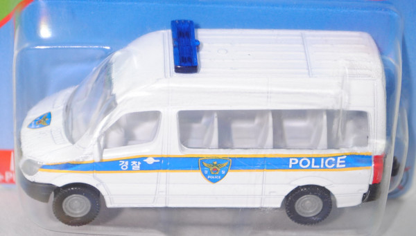 72800 KR Mercedes-Benz Sprinter II (W 906, Mod. 2006-2013) Police Van, weiß, POLICE, P29e (Limited)