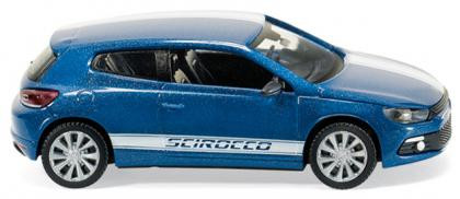 VW Scirocco III, Typ 13, Modell 2008-, blau perleffekt, SCIROCCO, Wiking, 1:87, mb