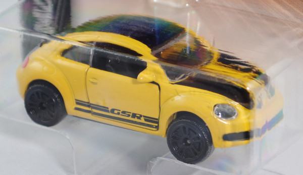 VW Beetle GSR (Typ 5C, Modell 2013-) (Nr. 203 A), verkehrsgelb/schwarz, GSR, 5-Doppelspeichen-Felge