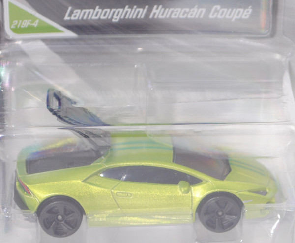 Lamborghini Huracán LP 610-4 Avio (Mod. 2016-2017), hell-gelbgrünmetallic, majorette, 1:64, Blister