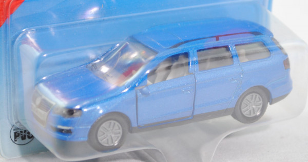 00006 VW Passat Variant 2.0 FSI (B6, Typ 3C, Modell 2005-2010), verkehrsblaumetallic, innen achatgra