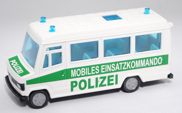 00002 Mercedes-Benz 809 D Kleinbus (Typ T 2 neu, Modell 1986-1992) Polizei-Mannschaftswagen