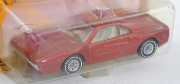 00003 Ferrari 288 GTO (Modell 1984-1985), purpurrotmetallic, innen reinweiß, Lenkrad schwarz, Chassi