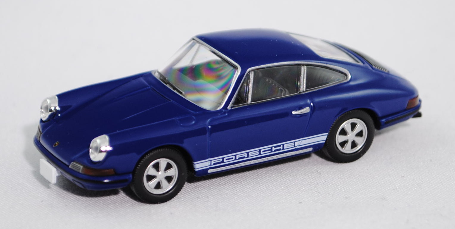 Porsche 911 S (Urmodell, Modell 1963-1973), blau, TOMICA LIMITED / TOMYTEC,  1:64, mb