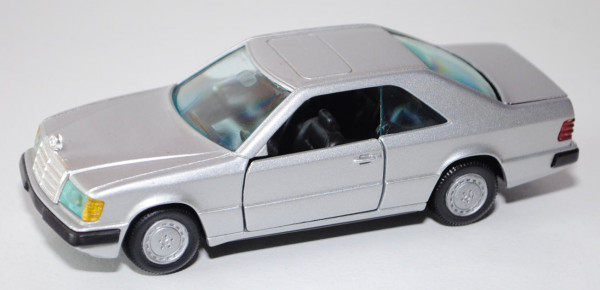Mercedes-Benz 300 CE (Typ Coupé, Modell 1987-1989), silber, GAMA, 1:43, mb (Vitrinenmodell)