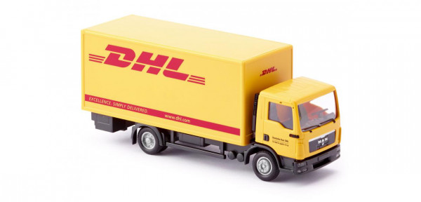 MAN TGL Euro 6 (Modell 2014-) Koffer-LKW, ginstergelb, DHL, Wiking CONTROL87, 1:87, mb