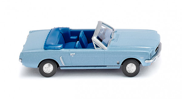 Ford T5 I Cabriolet (1. Gen. für Deutschland, Modell 1964-1965), hellblau metallic, Wiking, 1:87, mb