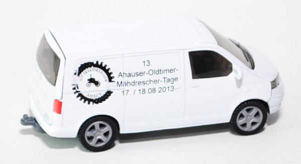 00423 VW T5 Transporter (Typ 7H, Modell 2003-2009), reinweiß, ALT-TRAKTOREN CLUB AHAUS 2013, P29b