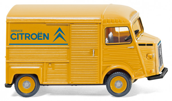Citroen Typ HY (Modell 1948-1981) Kastenwagen, goldgelb, SERVICE / CITROEN, Wiking, 1:87, mb