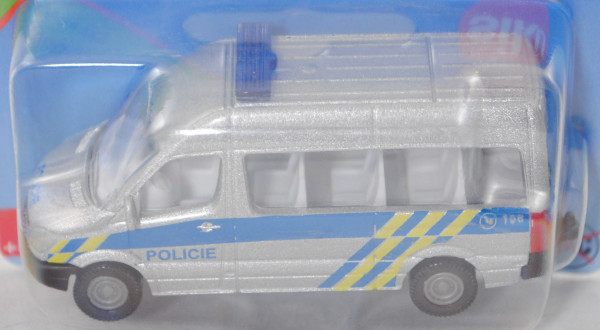 06100 CZ Mercedes-Benz Sprinter II (NCV 3, W 906, Mod. 06-13) Bus Police Van, silber, POLICIE, P29e