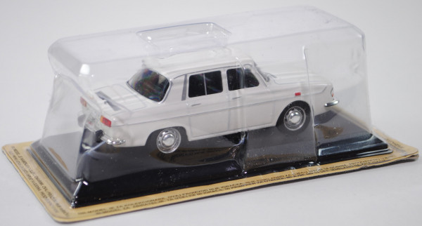 Renault 10 Major (Typ Phase I, Modell 1965-1967), cremeweiß, Street Car Collection, EDITION ATLAS Co