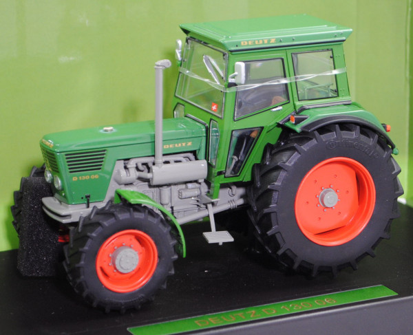 DEUTZ D 130 06 A mit Kabine (Modell 1972-1974), grün/grau, weise-toys by HOLLAND OTO, 1:32, mb