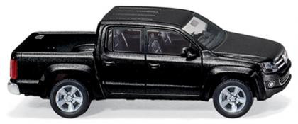 VW Amarok, Modell 2010-, deep black perleffect, Wiking, 1:87, mb