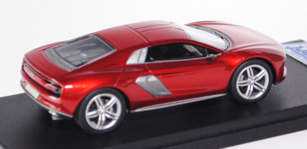 Audi nanuk quattro concept, extremrot, IAA 2013, Looksmart Models, 1:43, PC-Box, limitierte Auflage
