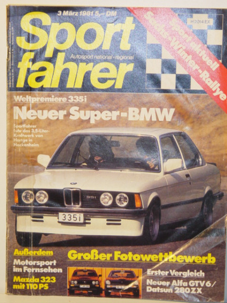 Sport fahrer, Heft 3, März 1981