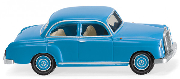 Mercedes-Benz 180 Ponton (Modell 1953-1957), lichtblau, Wiking, 1:87, mb