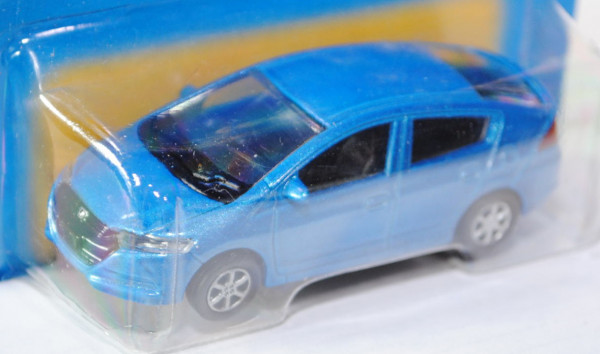 Honda Insight, blaumetallic, innen schwarz, Free Wheel, Unifortune RMZ City, 1:58 (3 inches Scale Mo