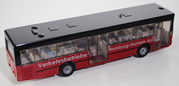 Linienbus Mercedes O 405 N, purpurrot/schwarz, Verkehrsbetriebe Hamburg-Holstein AG, L14n