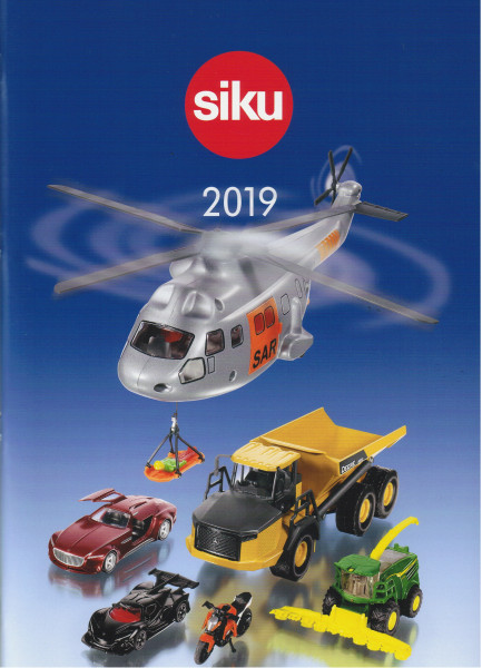 Siku-Katalog 2019, DIN-A4, 94 Seiten (EAN 4006874090013)