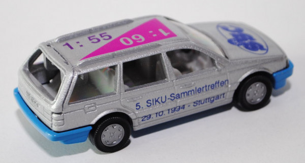 VW Passat Variant (B3, Typ 35i, Modell 1988-1993), silbergraumetallic, 5. SIKU-Sammlertreffen