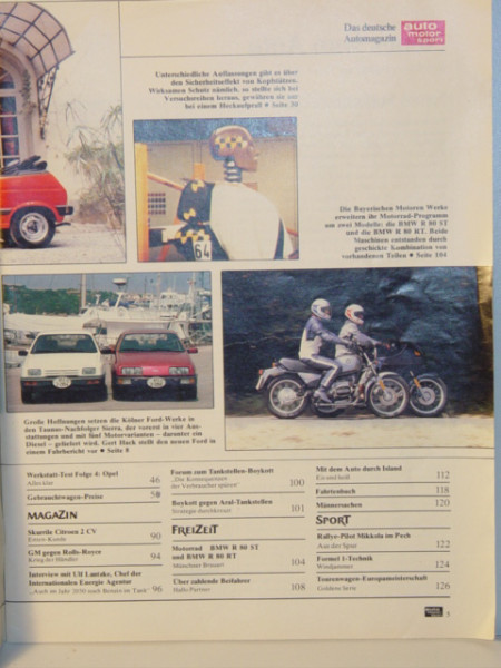 auto motor und sport, Heft 16, 11. August 1982