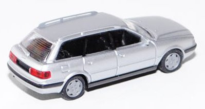 Audi 80 Avant (B4, Typ 8C), Modell 1992-1995, silbermetallic, Rietze, 1:87, mb