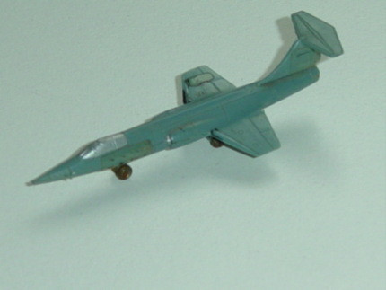 Lockheed F 104, Starfighter, Bundeswehr / S 104, Aufkleber teils abgegriffen oder weg, 1:250, ohne Z