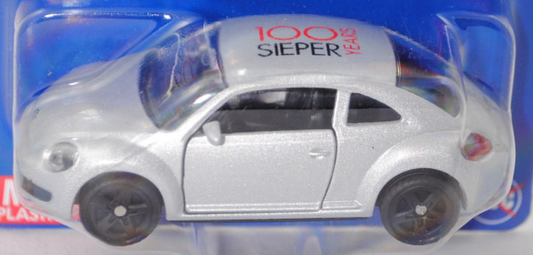 00000 VW The Beetle 1.2 TSI (Modell 2011-2016), silbergrau, 100 / YEARS / SIEPER, P29e (Limited)