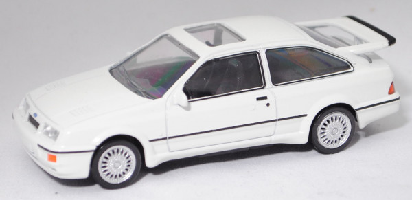 Ford Sierra RS Cosworth (Modell 1986-1987), diamant weiß, Norev Jet-car / Youngtimers, 1:43, mb