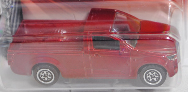 ISUZU D-MAX Single Cab L (3. Gen., Typ BTF, Mod. 2020-) (Nr. 285 A), purpurrotmet., majorette, 1:61