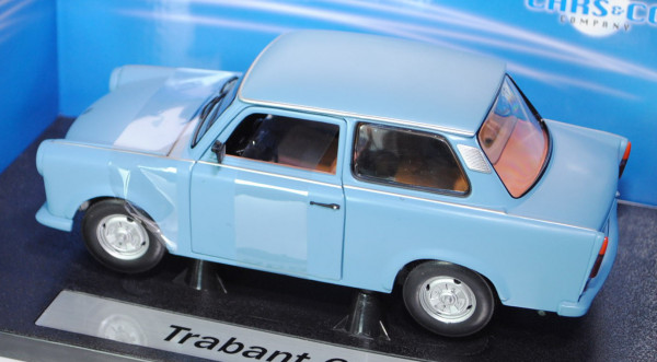 Trabant 601 Limousine (Typ P601), Modell 1964-1990, pastellblau, Sun Star, 1:18, mb (Sondermodell CA