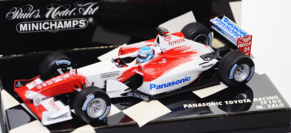 Toyota TF102, reinweiß/verkehrsrot, Team Panasonic Toyota Racing (10. Platz), Fahrer: Mika Salo (17.