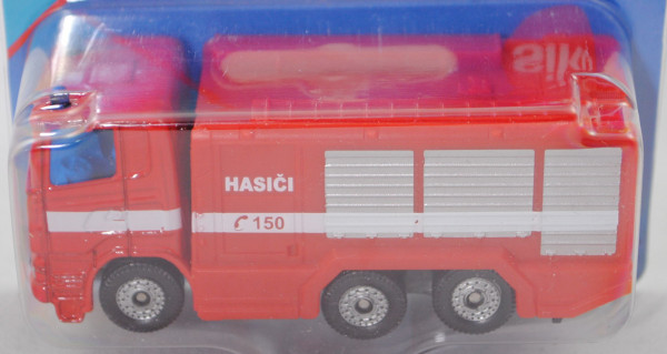 06100 CZ Scania R380 (CR16, Modell 2004-2009) TLF Fire Engine, rot, HASICI, P29e (Limited Edition)