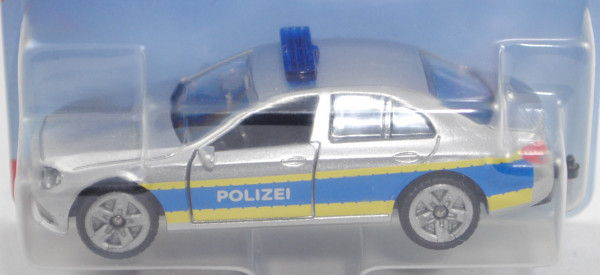 00000 Mercedes-Benz E 350 d (Mod. 16-17) Polizei-Streifenwagen, weißalu, ohne Nummernschild, P29e