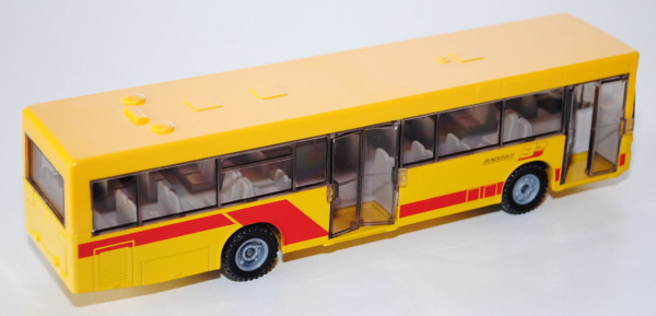 03801 Linienbus Mercedes O 405 N, kadmiumgelb, BUNDESBUS BB, LKW12, 2. Ausführung, L14a, A