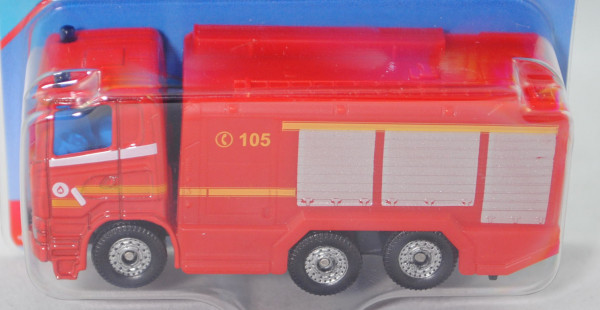 06400 HU Scania R380 (CR16, Modell 2004-2009) Fire Engine, rot, TÜZOLTÓSÁG / C 105, P29e (Limited)